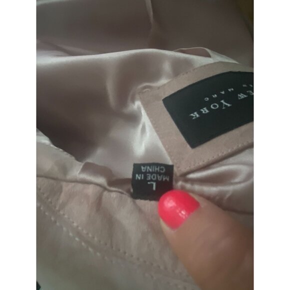 Marc New York Andrew Marc pink button down suede jacket Large - Picture 4 of 7